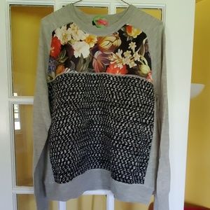 Floral sweater